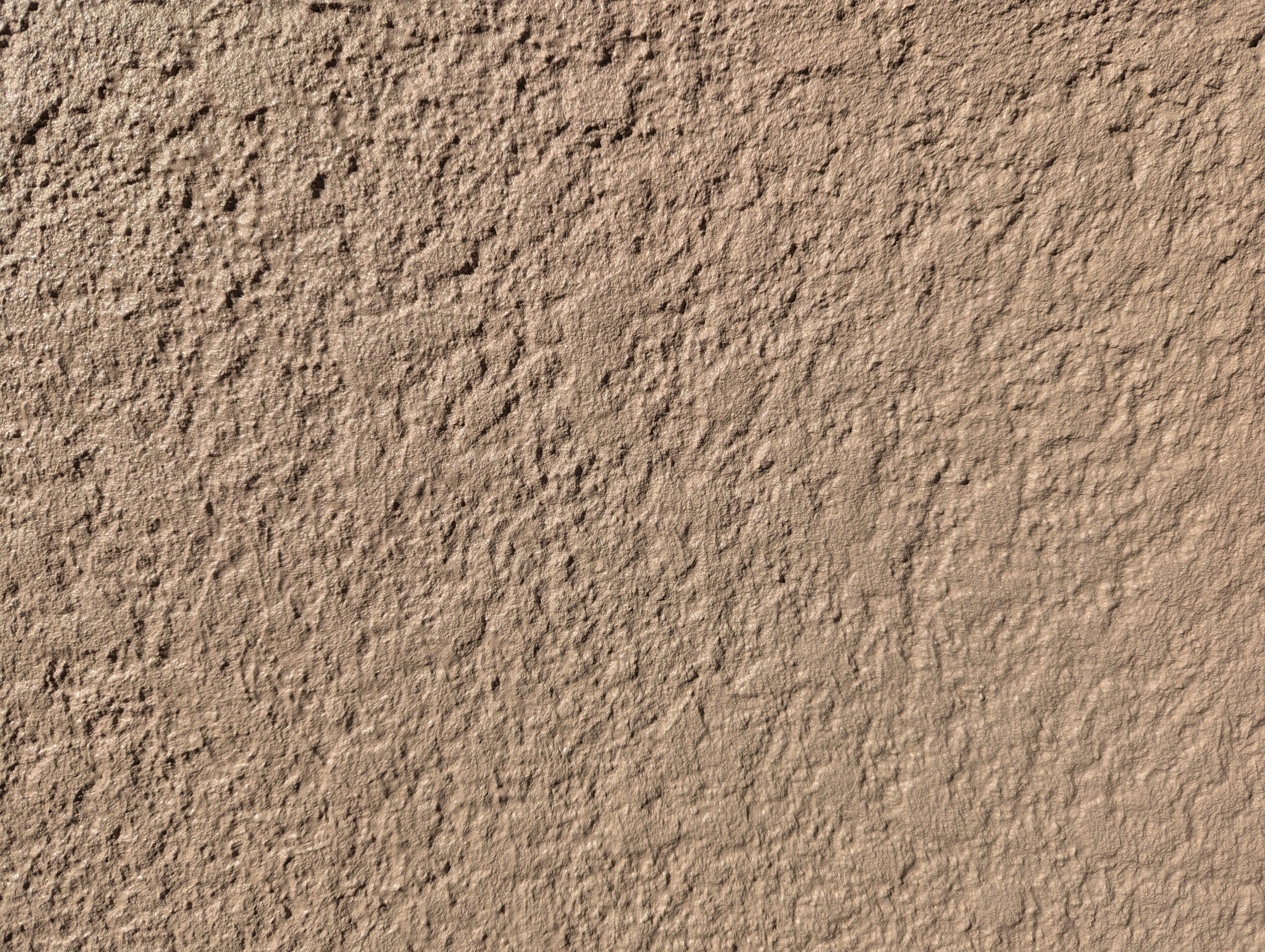 塗装したスタッコ面の写真