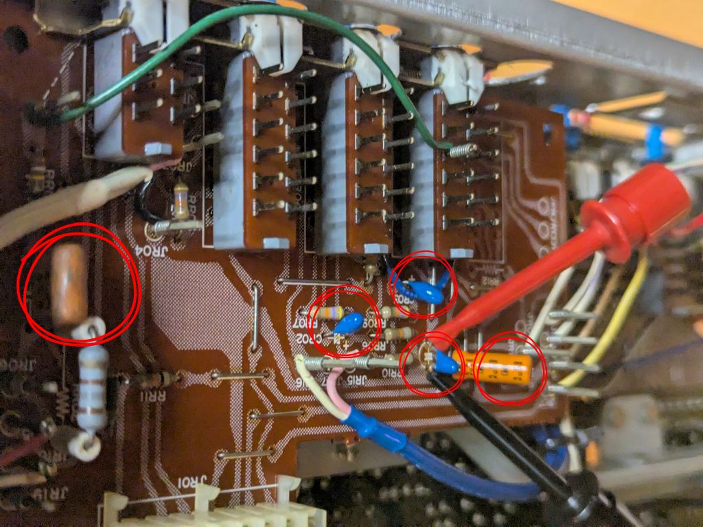 ディスプレイスイッチ基盤