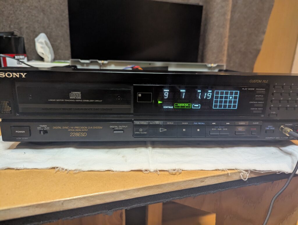 再生中のディスプレイ表示