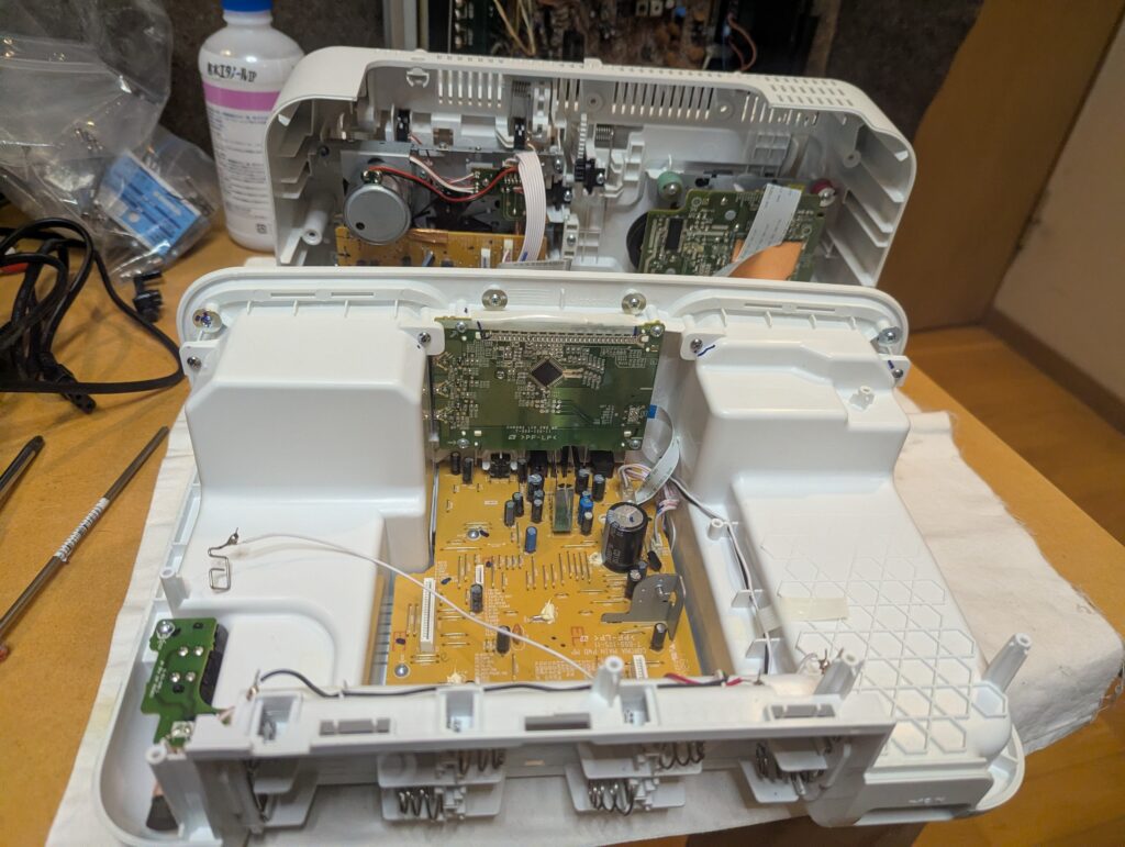 分解後の写真　全体像